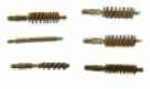 Pro-Shot Products Bronze Pistol Brush #8-36 Thread For 10MM/40 Caliber Clam Pack 10P